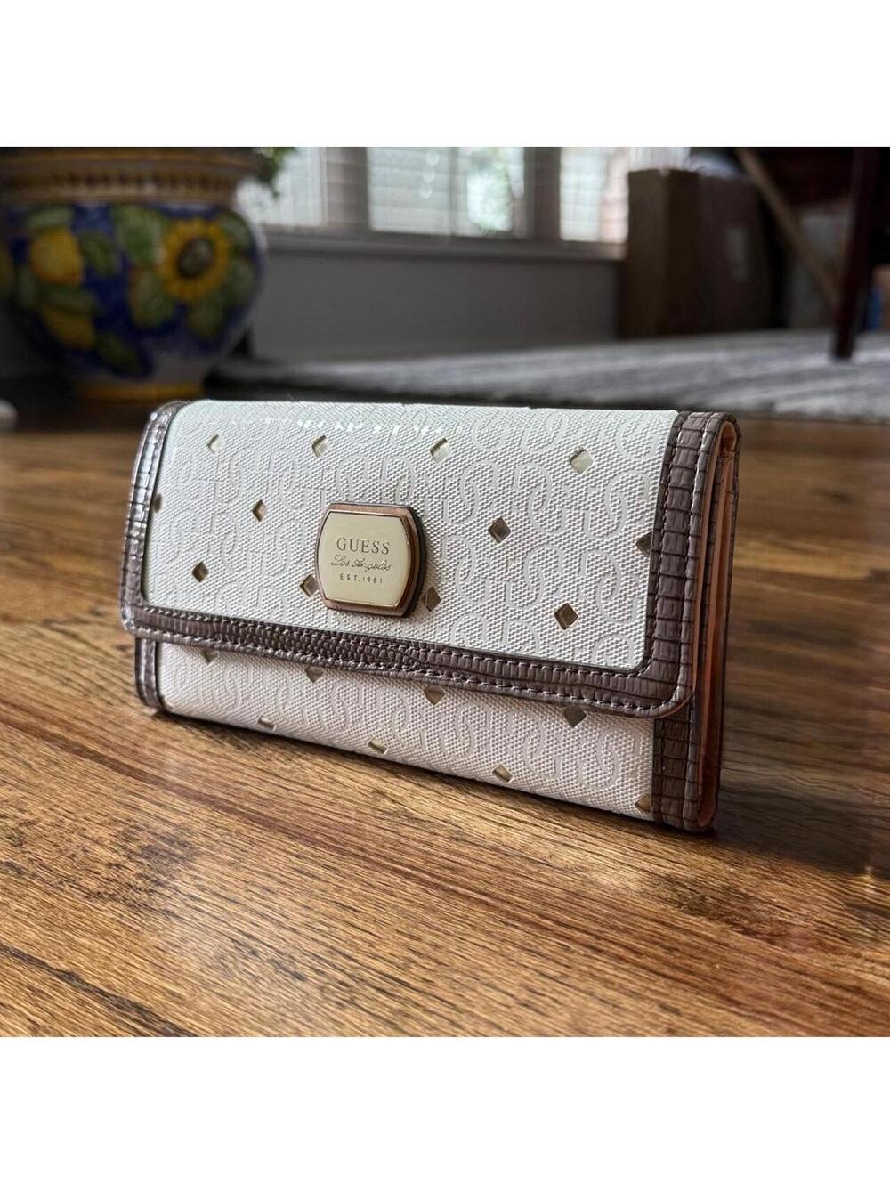 Y2K Guess Monogram Wallet ✨